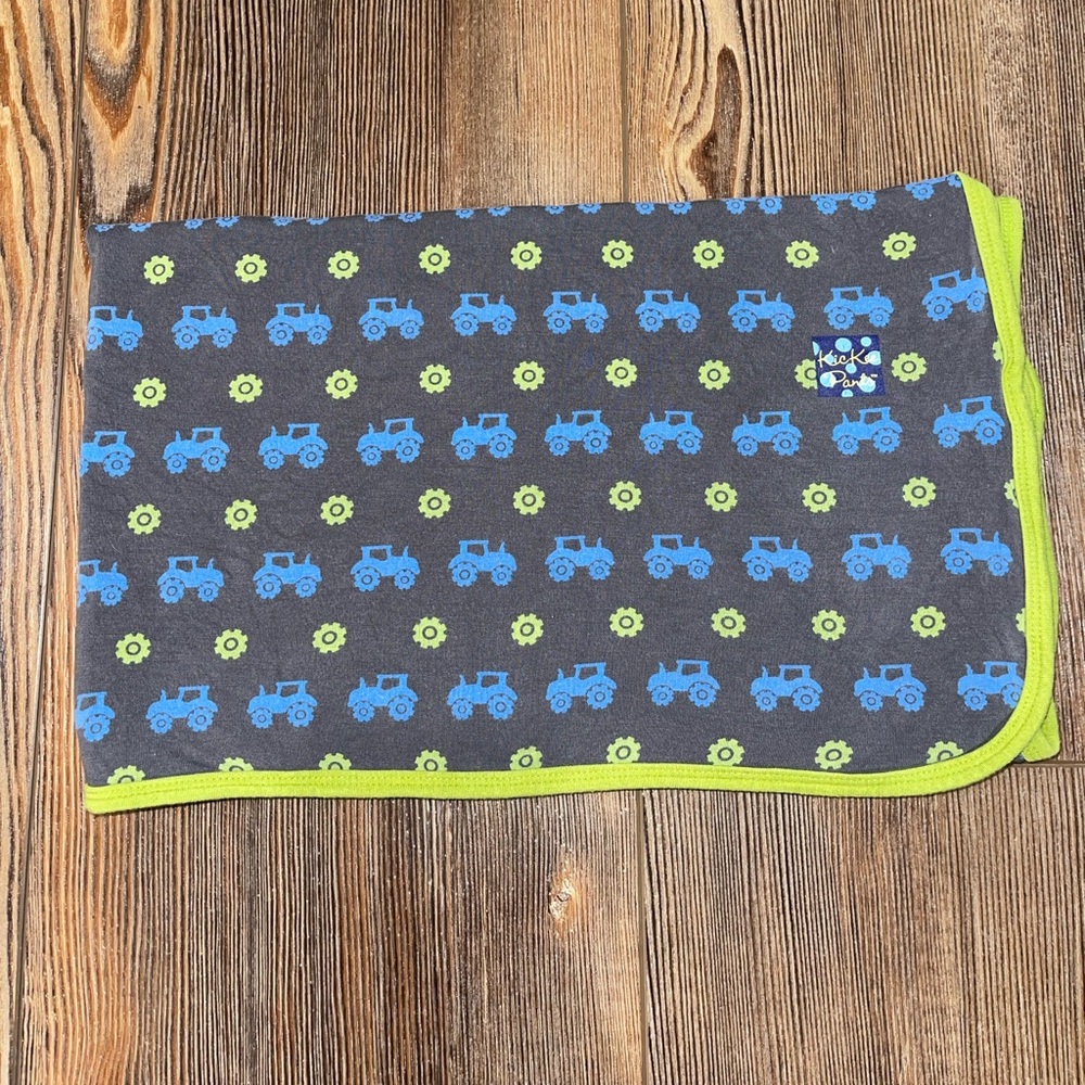 Kickee pants tractor swaddle